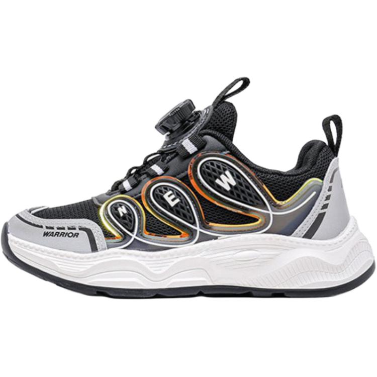 

Детские беговые кроссовки Low Top с противоскользящей и износостойкой подошвой, легкие и амортизирующие WARRIOR, черный