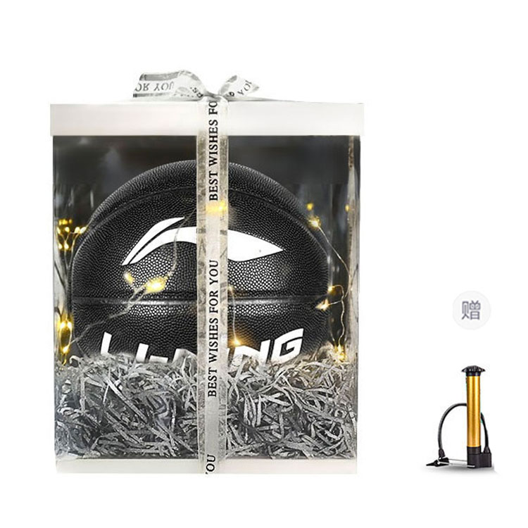 

LINING Badfive PU баскетбольный мяч black размер 7 тренировочный соревновательный unisex