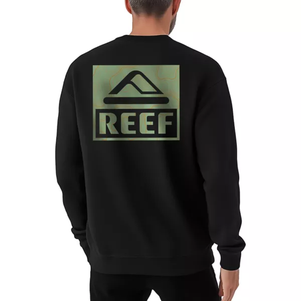 

Мужская флисовая толстовка topo crew Reef, черный