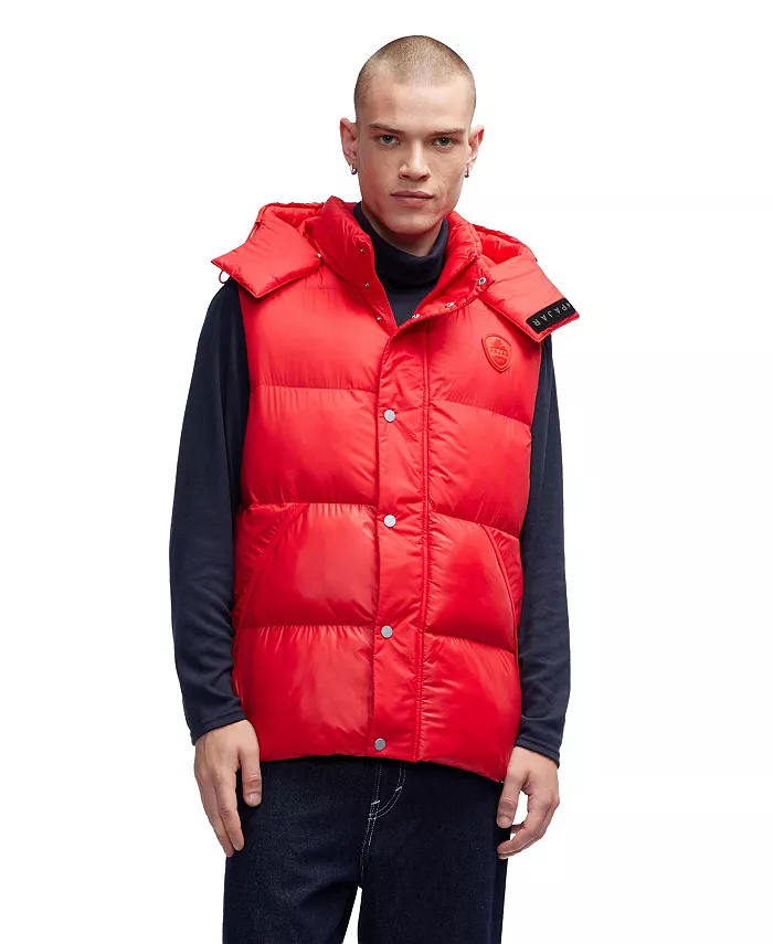 

Мужская стеганая пуховая жилетка Channel Pajar, красный