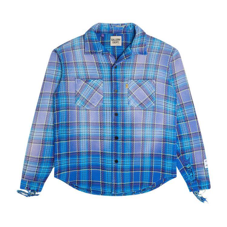 

Рубашка Gallery Dept. Marley Flannel Shirt, Blue Multicolor