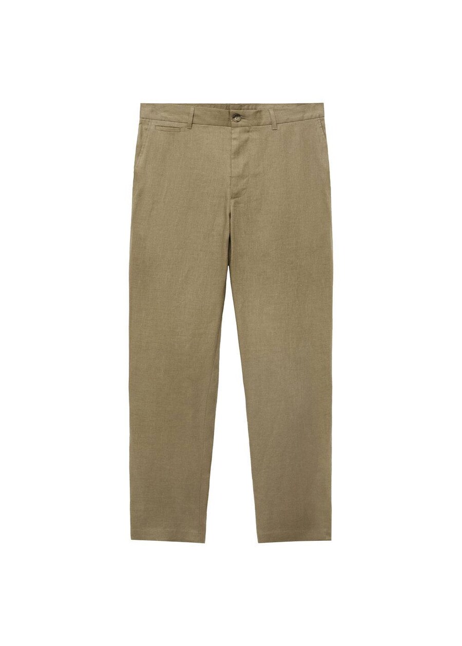 

Узкие брюки MANGO MAN Oyster, Khaki