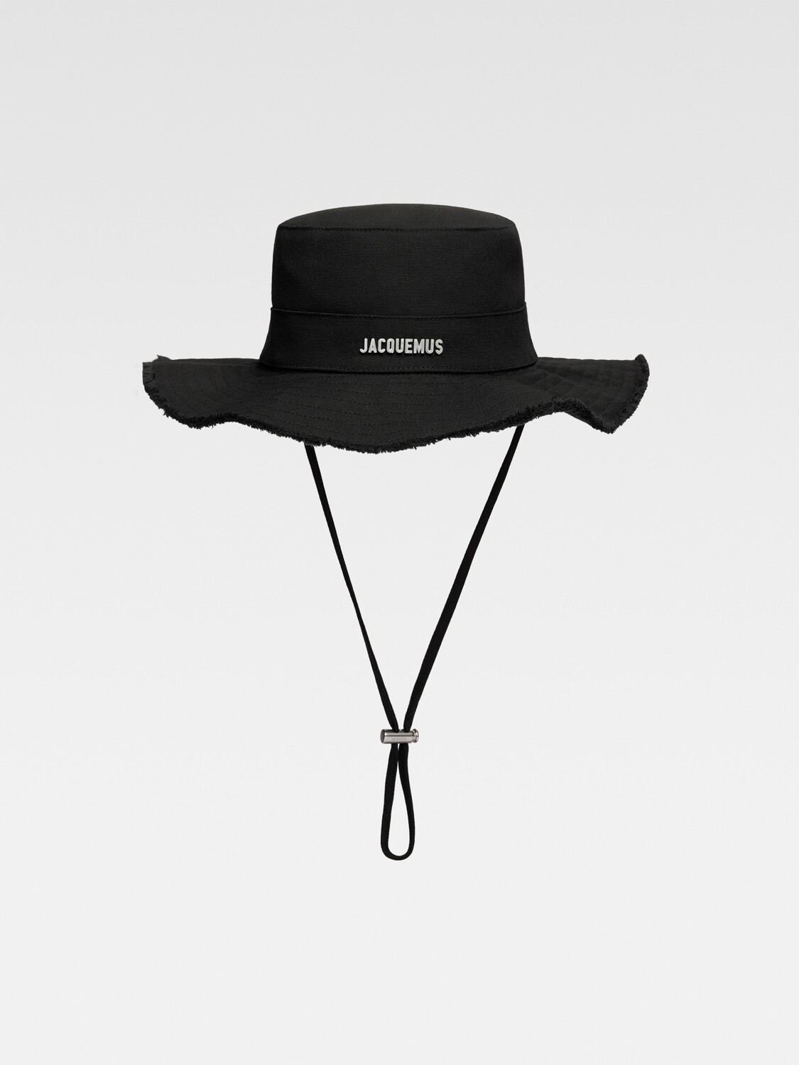 

Потертая экспедиционная шляпа JACQUEMUS The Artichaut bucket hat, черный