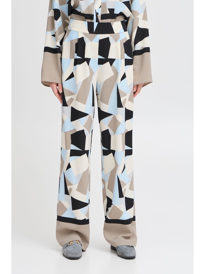 

B. young Повседневные брюки BYFAVIA прямого кроя из гумусовых блоков