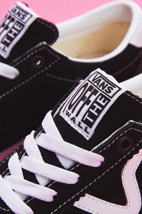 Кроссовки Sport Low из замши Vans, черный — фото 4