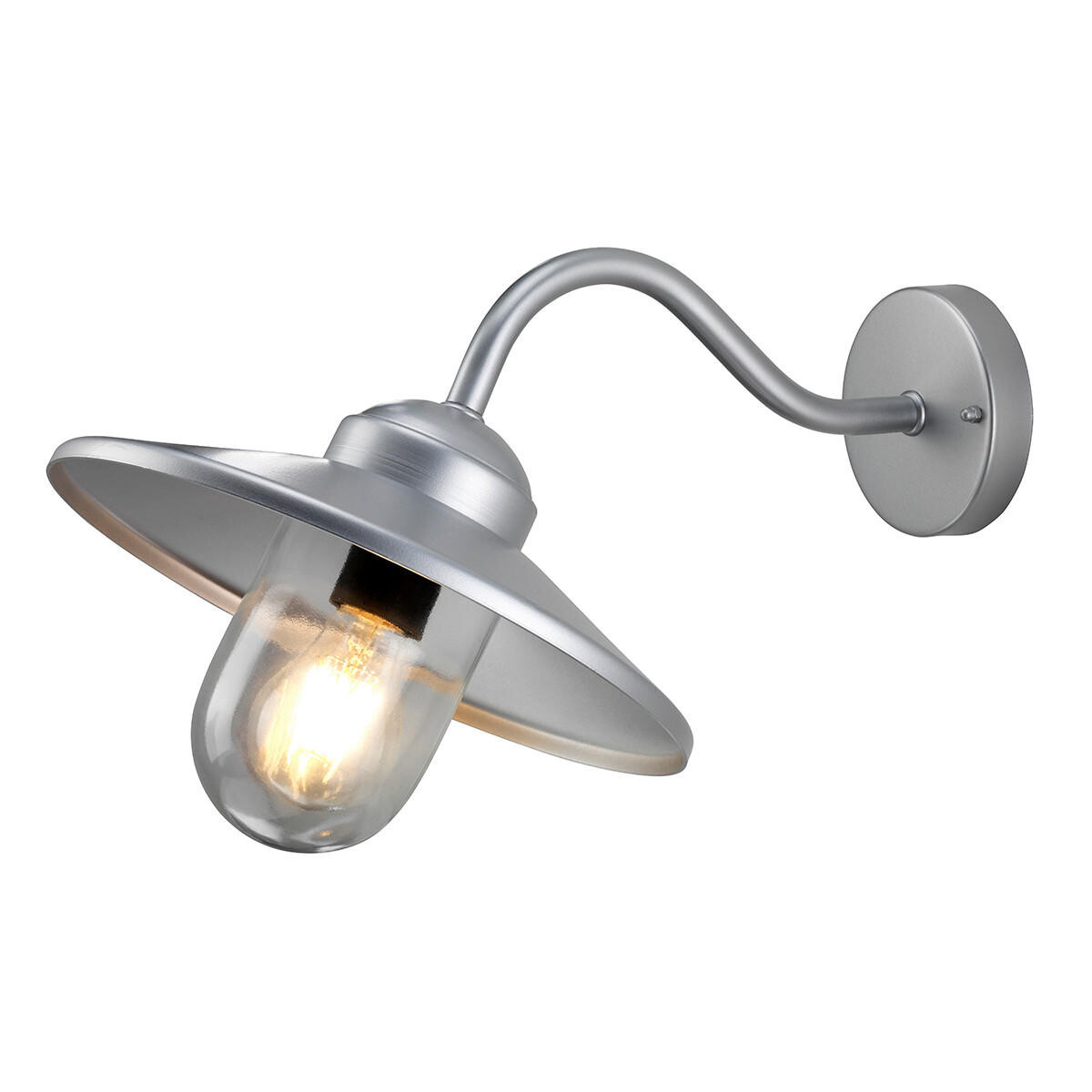 

Настенный светильник на улицу Elstead Lighting, 27,5x25,5x42 см, серебристый