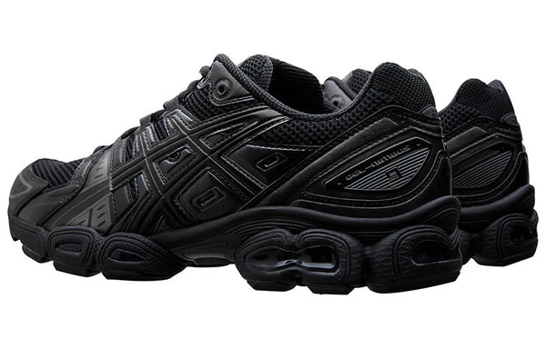Кроссовки гель нимбус 24 9 Asics, черный — фото 4