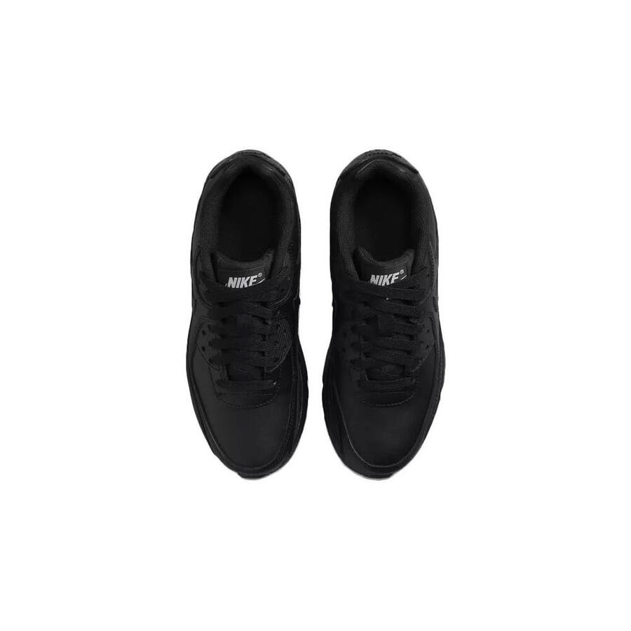Кроссовки Nike Air Max 90 Leather Triple Black — фото 4