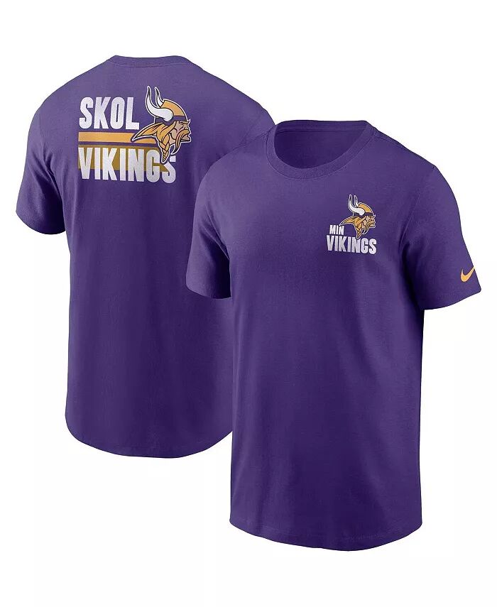 

Мужская фиолетовая футболка Minnesota Vikings Blitz Essential Nike