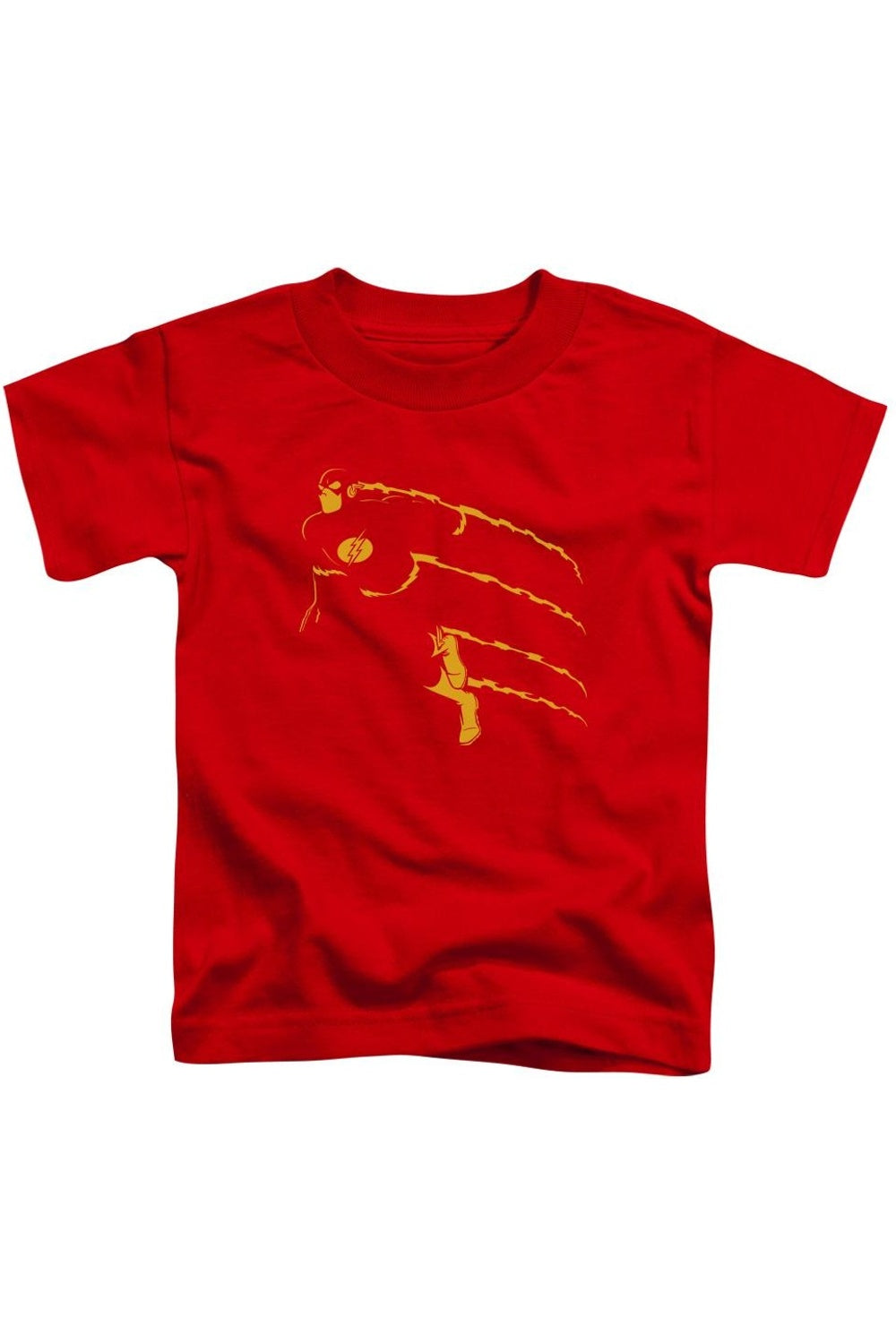 

Футболка с коротким рукавом DC Comics Flash Min для детей Gildan, красный
