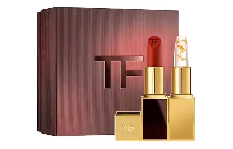 Набор косметики TOM FORD: губная помада Tom Ford Lip Color Matte №16, 3 г + тени для век Tom Ford Eye Color Quad №20, 10 г — фото 2
