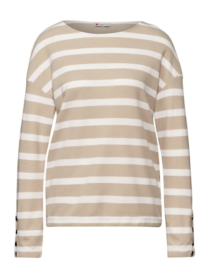 

Лонгслив Street One, цвет sheer beige