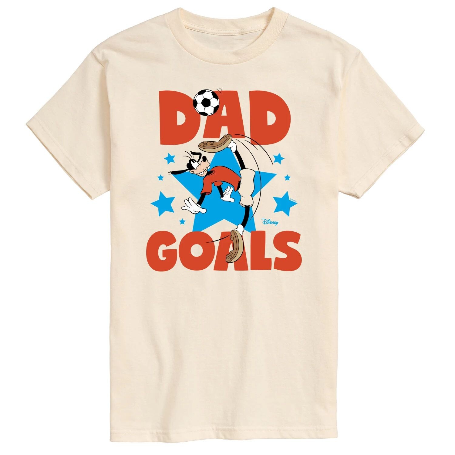 

Мужская футболка Disney's Goofy Dad Goals с графическим рисунком