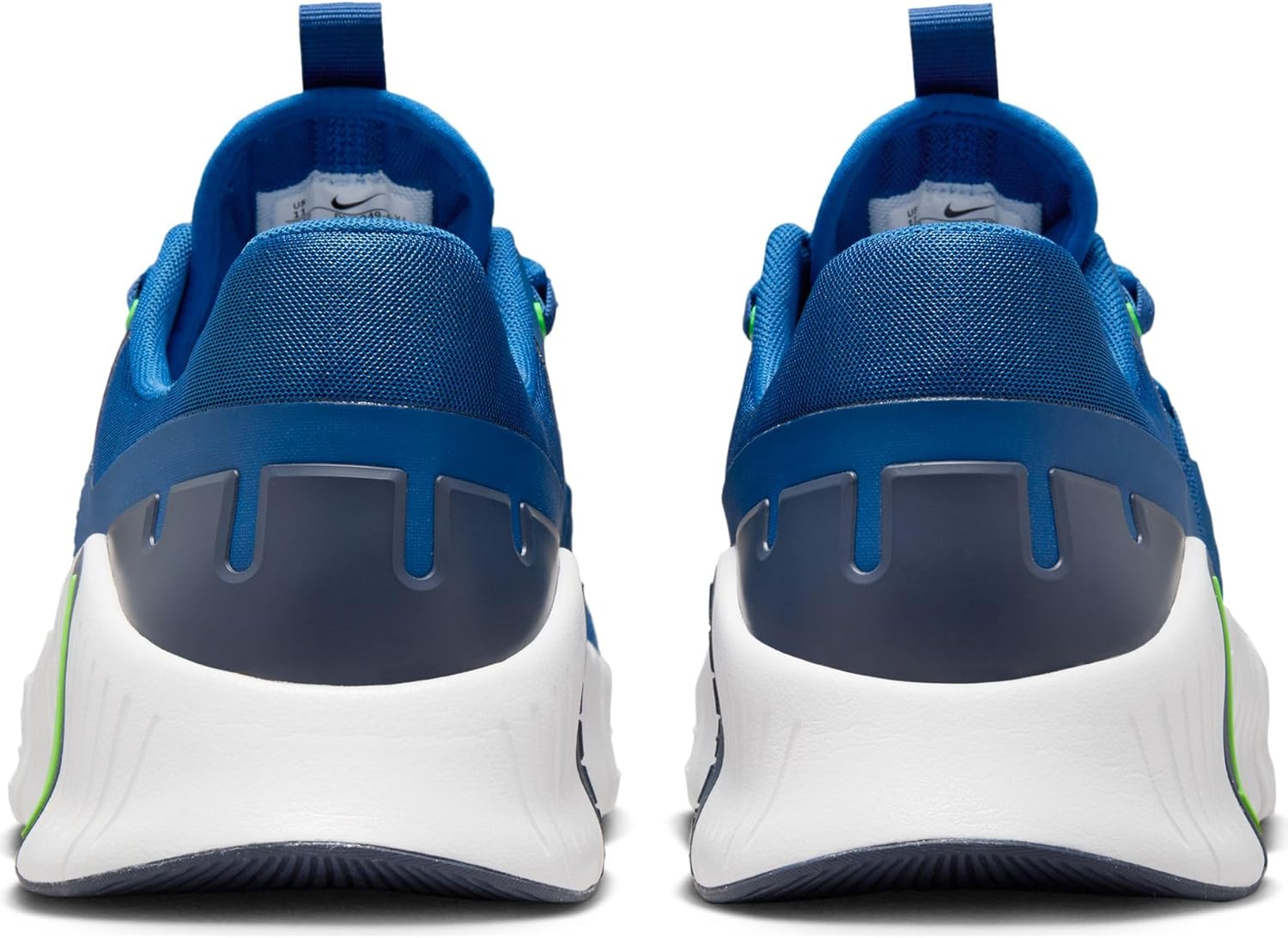 Мужские гимнастические кроссовки Nike, размер 7,5 (Великобритания), Court Blue Green Strike 401 — фото 2