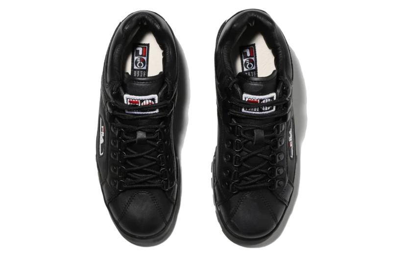 Кроссовки FILA Lifestyle Shoes Men Low-top Black, черный — фото 3