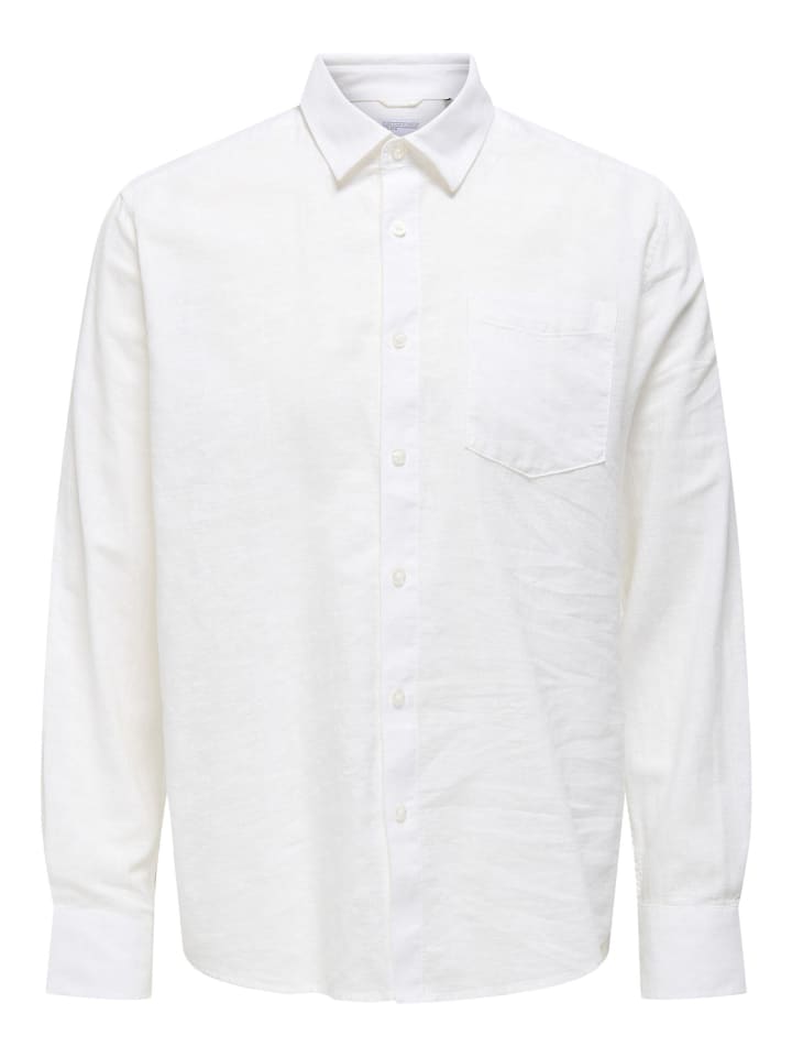 

Рубашка ONLY & SONS, белый