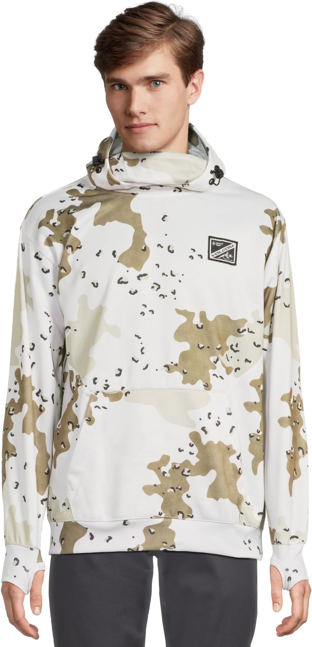 

Мужская толстовка с капюшоном Hydro Riding Volcom Snow, White