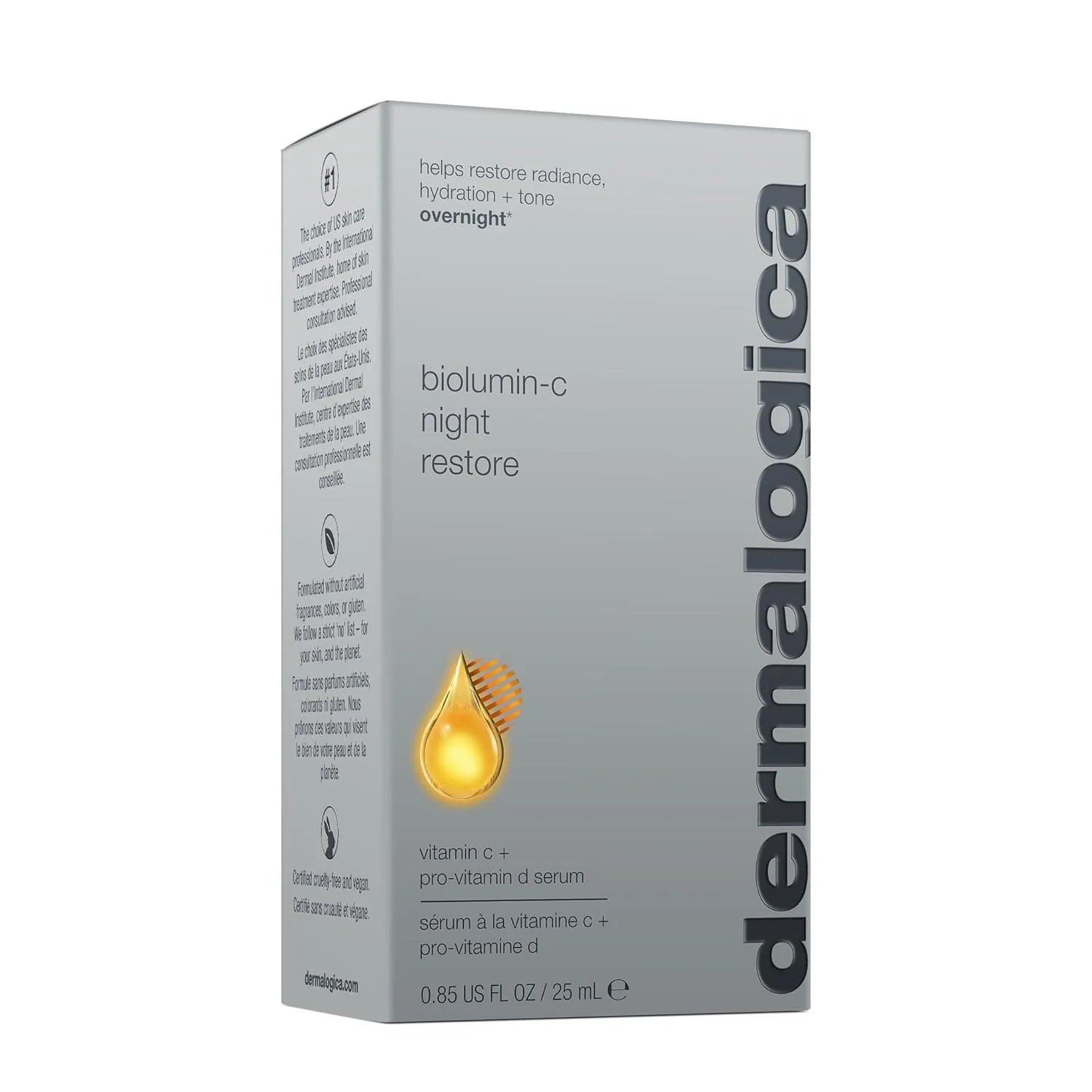 Сыворотка Dermalogica — Для лица BioLumin-C Night Restore с витамином С, для увлажнения и восстановления — фото 3
