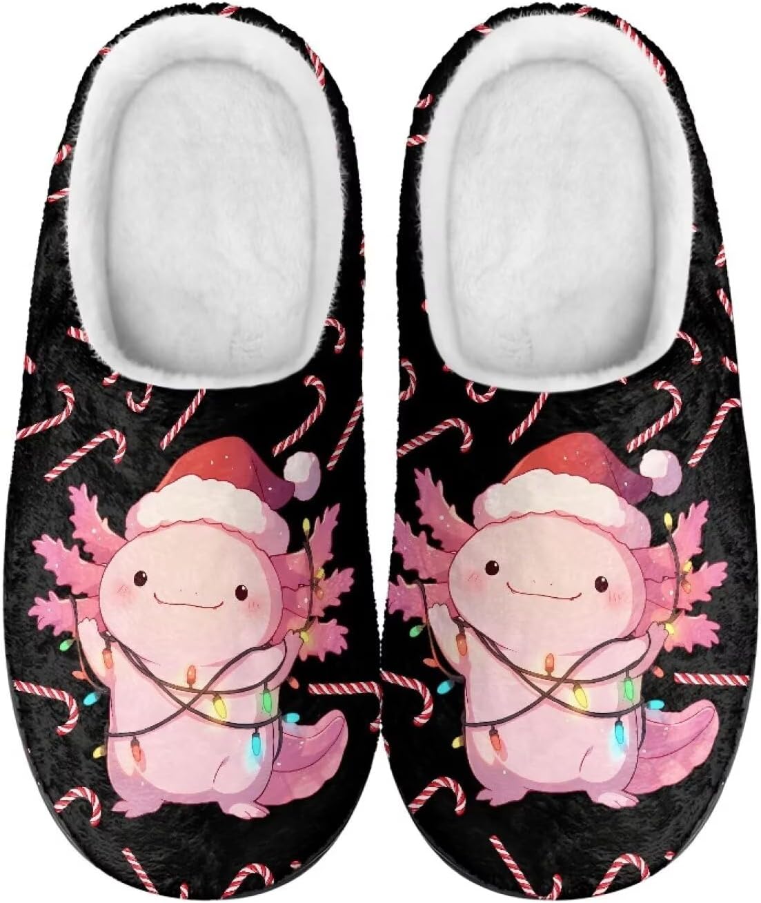 

Уютные домашние тапочки для женщин и мужчин, для дома и улицы, с мягкой, нескользящей подошвой из пены с эффектом памяти, для мамы и папы Noprintge, Salamander Candy