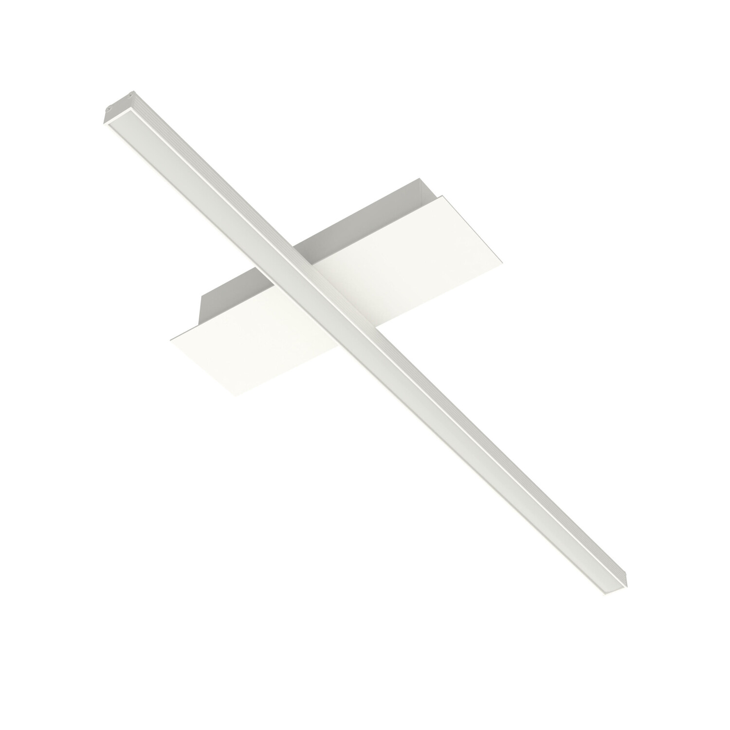 

Светодиодный потолочный светильник Lumicom, 2x50x2 см, белый