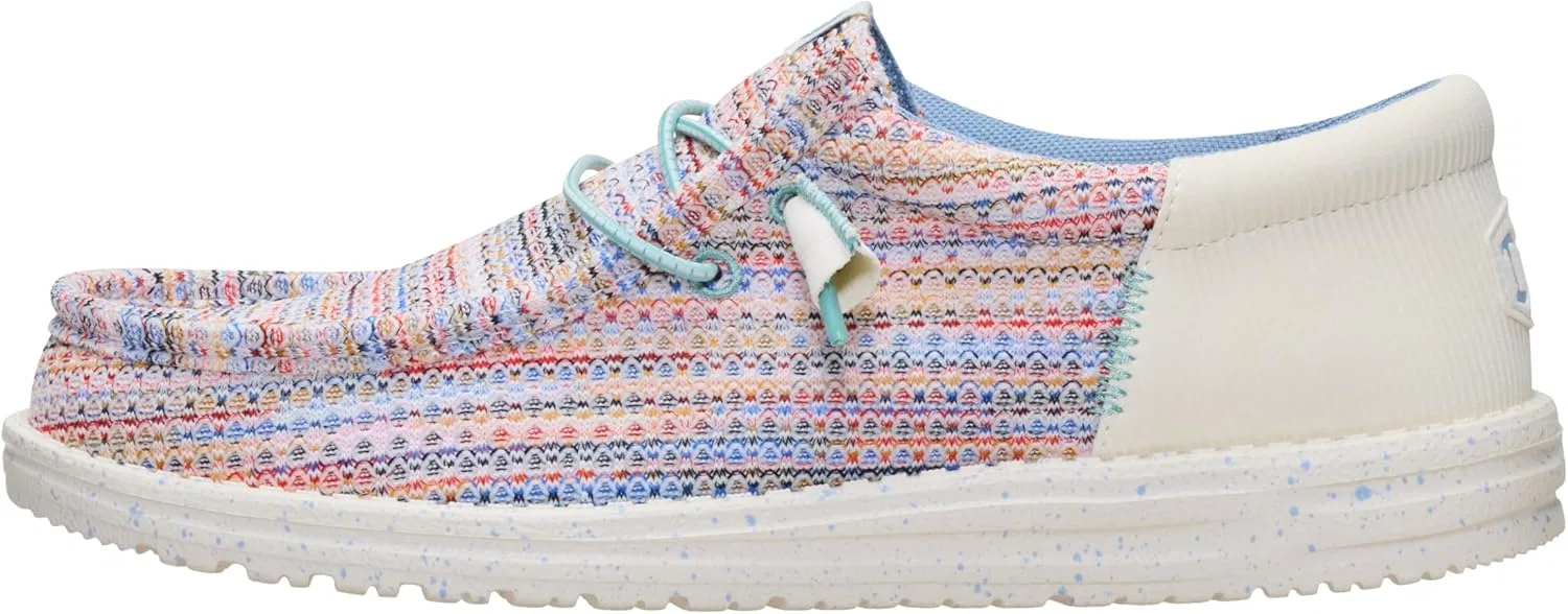 Мужские слипоны HEYDUDE Wally Funk Multi Mesh, легкие повседневные мужские туфли с дышащей и гибкой посадкой
