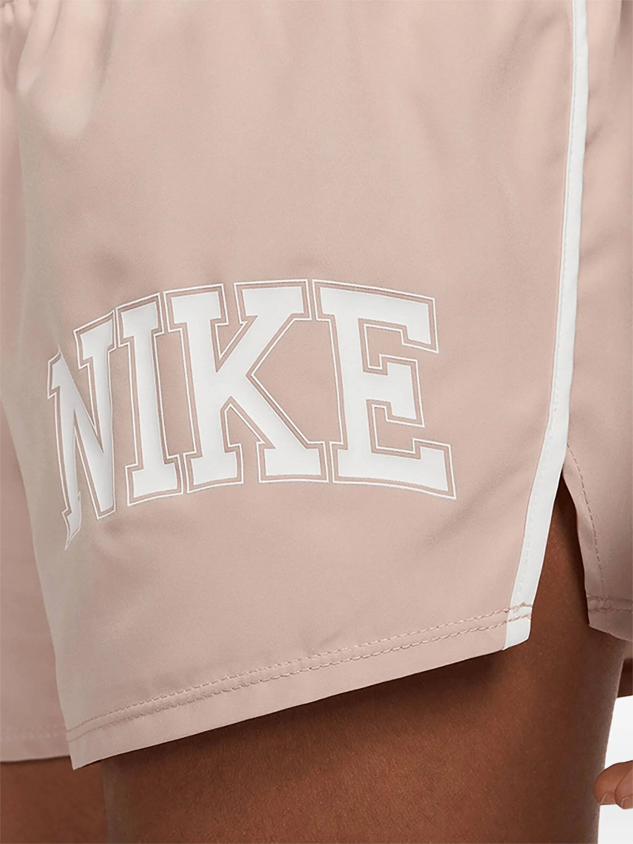 Шорты Dri-FIT Swoosh Run Oxford Pink/White/White Nike, розовый — фото 2