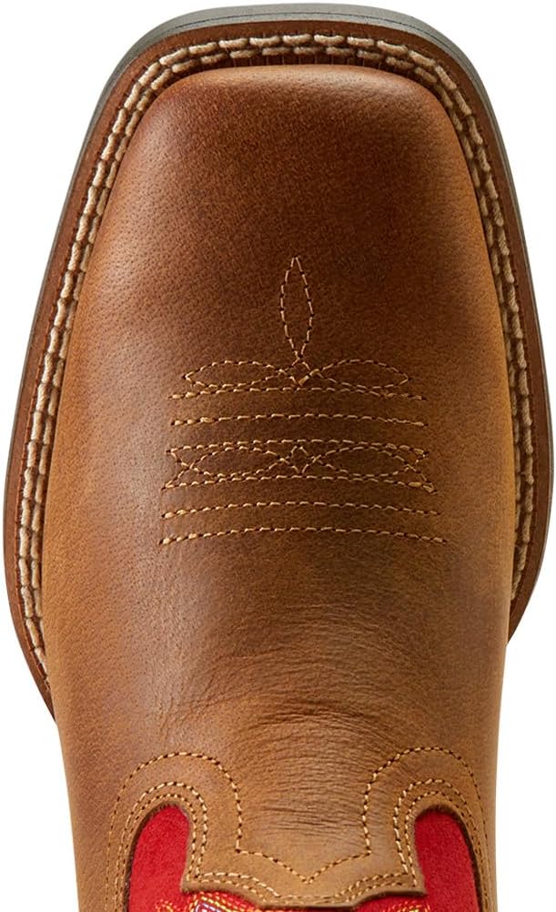 Детские ковбойские сапоги Ariat Wilder Unisex Youth Western Boot, красный — фото 4