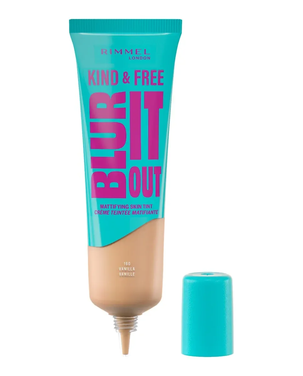 Жидкая основа для макияжа Kind & Free Blur it out 30 мл Rimmel, 160 Vanilla — фото 2