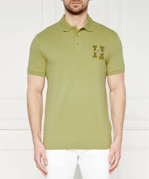 

Футболка поло Regular fit Tommy Hilfiger, зеленый