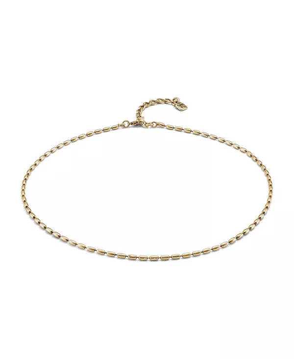 

Цепь из металлического сплава с мелкими овальными звеньями Unode50, gold