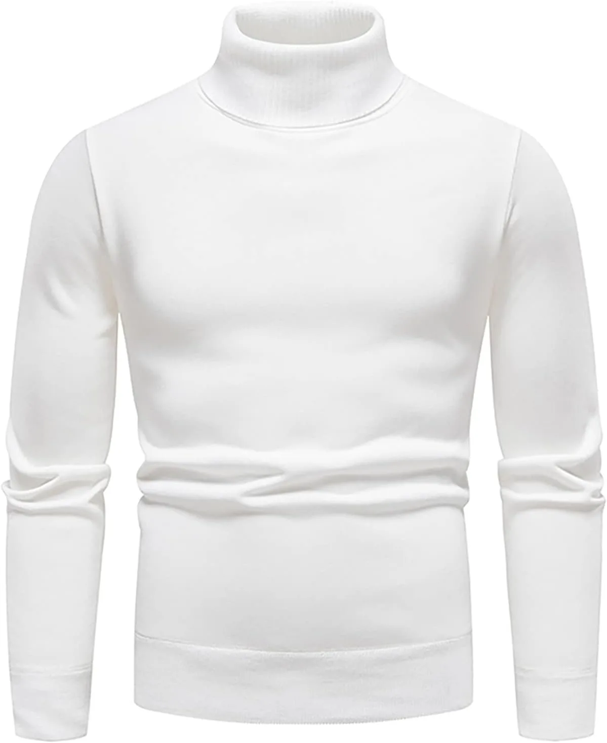 

Мужской свитер RTRDE с длинным рукавом, Slim Fit, водолазка