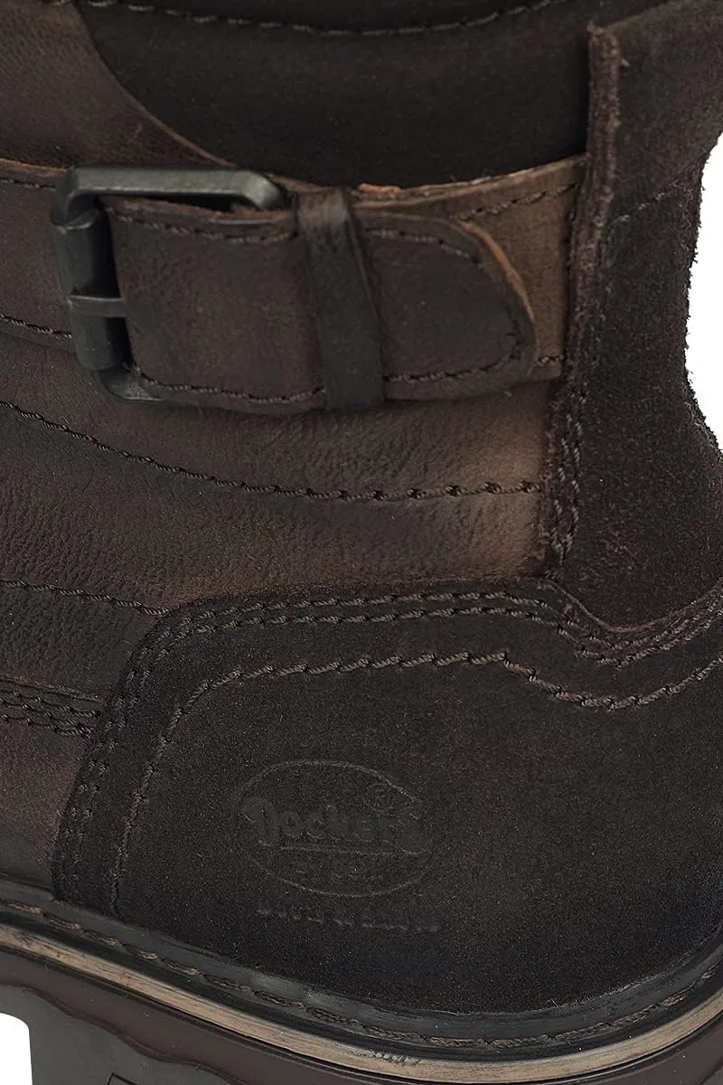 Мужские классические ботильоны Dockers by Gerli, сменная стелька, теплая подкладка, 2-Brown 300 — фото 2