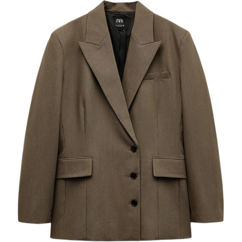 

ZARA Синий деловой костюм для женщин, Blue