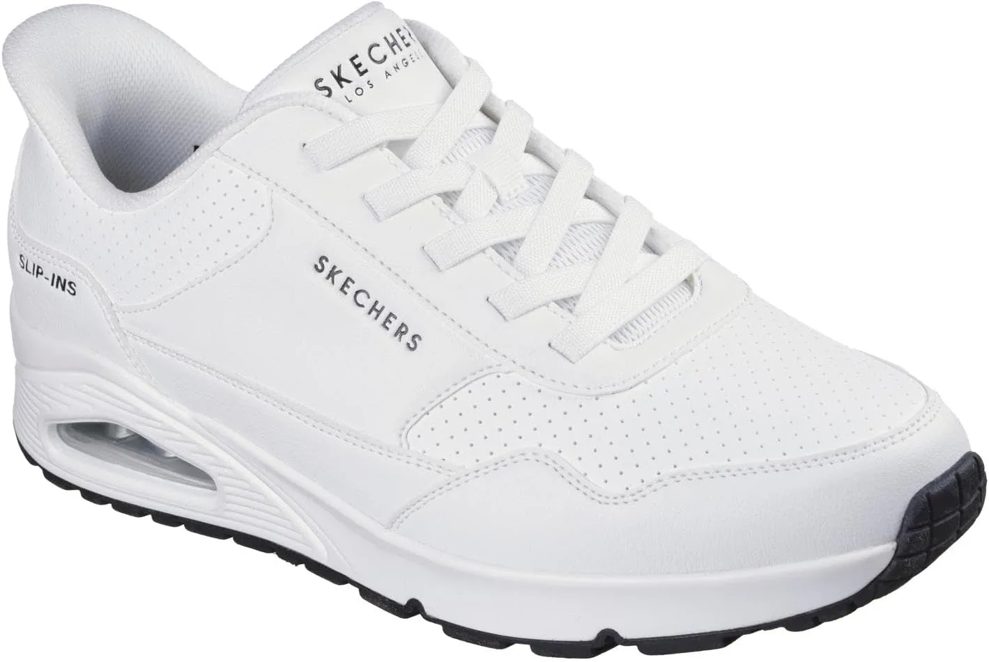 Мужские кроссовки Skechers Uno-Banksia Luxury Hands-Free, белый