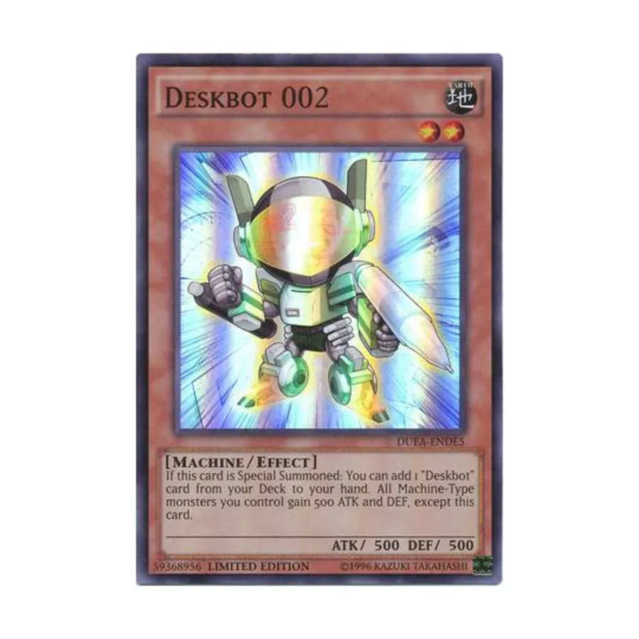 

CCG Настольный робот 002 (супер редкий), Yu-Gi-Oh - Promo - Deluxe Edition - Singles