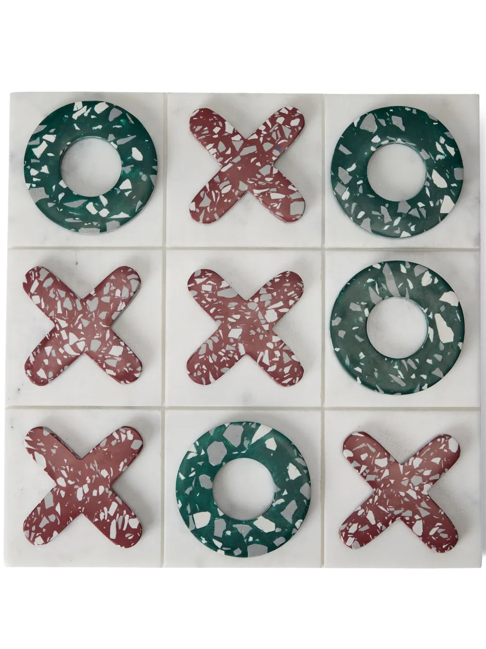 

Игра крестики-нолики Pietra Naughts & Crosses (30 x 30 см) The Conran Shop, зеленый
