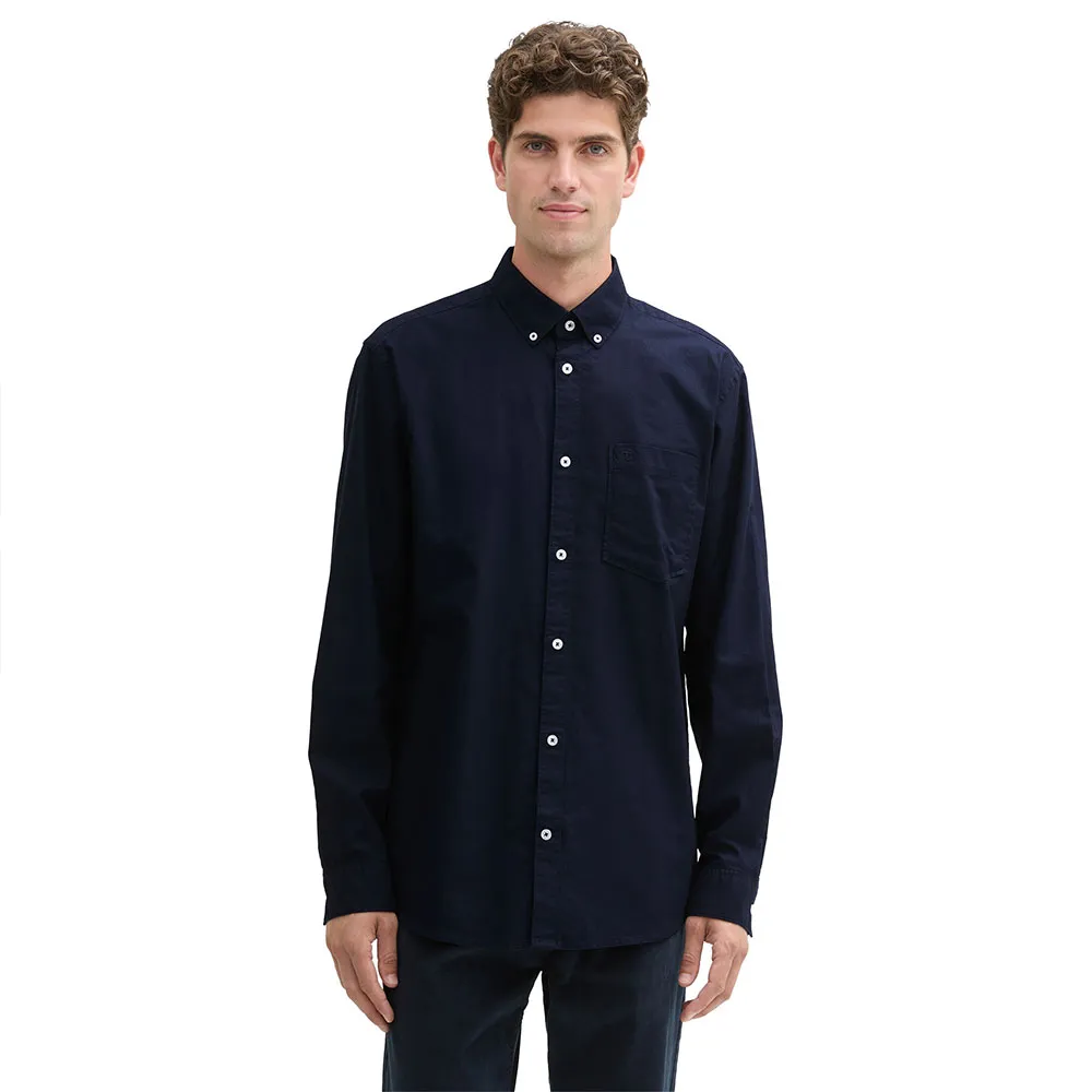 

Рубашка Tom Tailor Oxford, синий