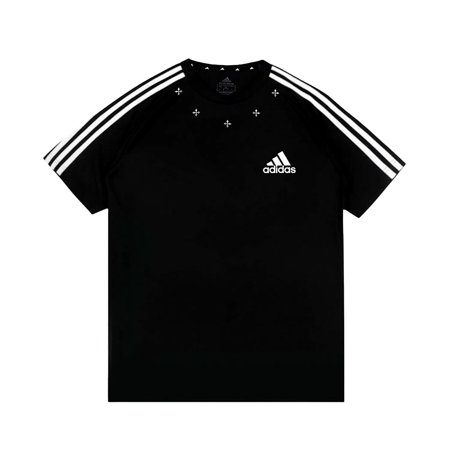 Футболка Adidas с принтом Black White — фото 3