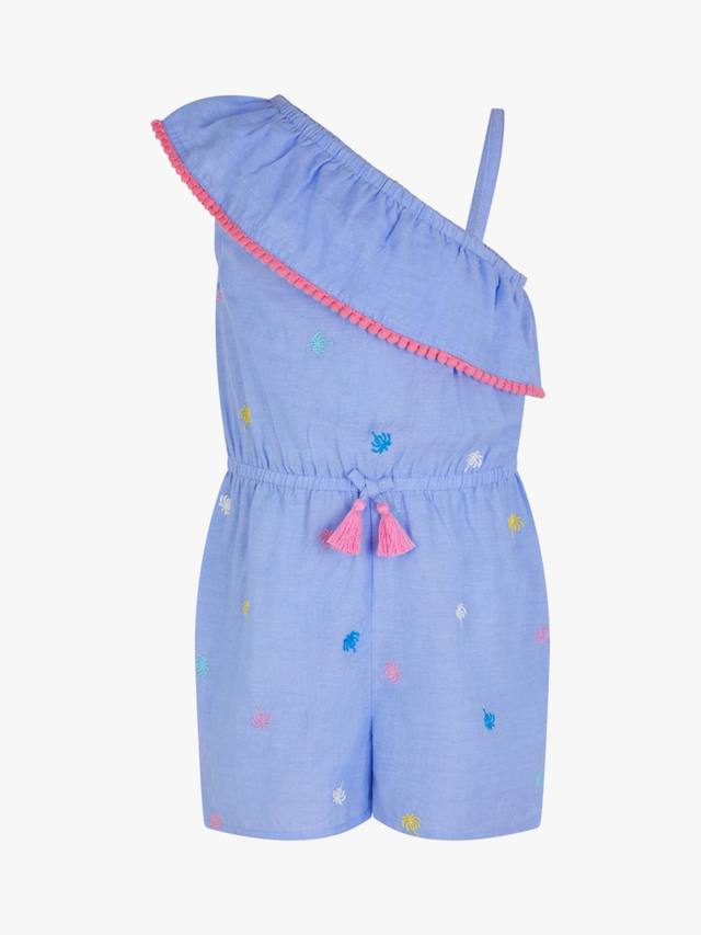 

Детский комбинезон с вышивкой в виде ракушки Angels by Accessorize, Blue