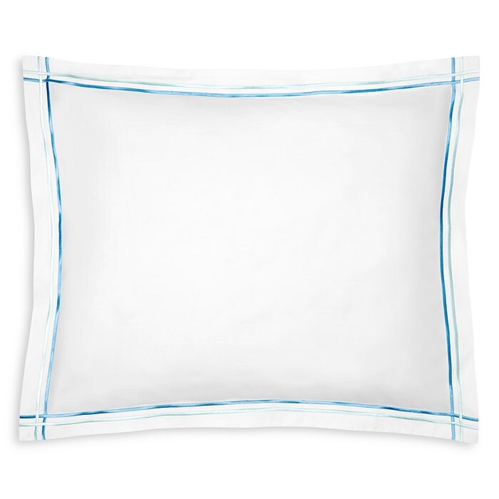 

Подушка Tratto Sham, Standard SFERRA, синий