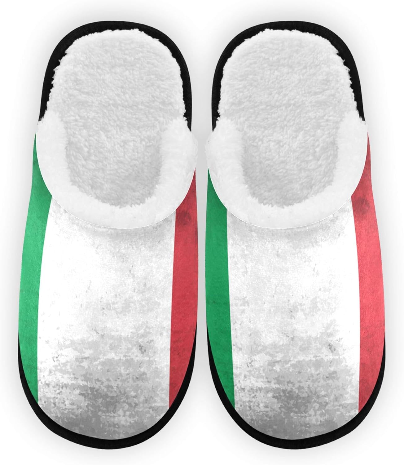 

Яркие домашние тапочки Umidedorр, мягкие, противоскользящие, для женщин и мужчин, белый/черный