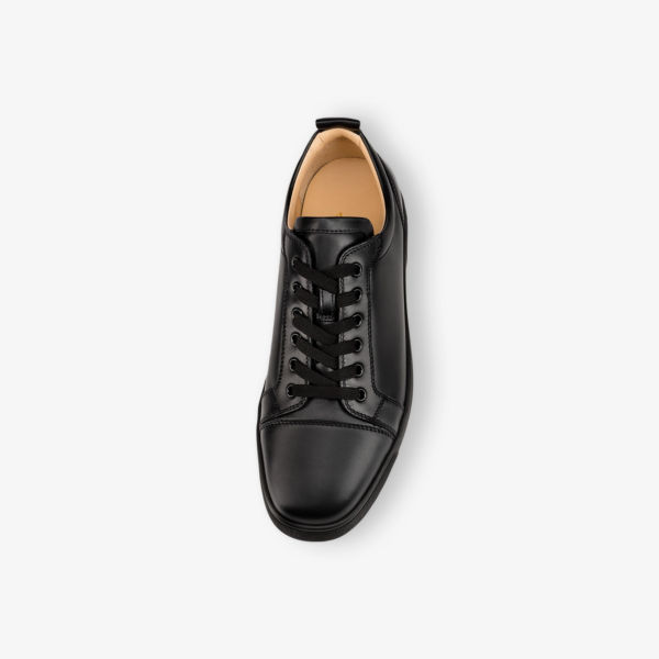Детские кроссовки Christian Louboutin кожаные низкие, черный — фото 2