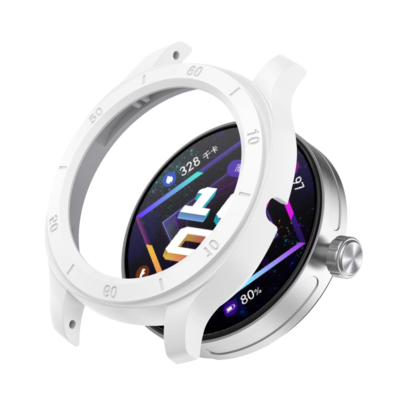 

Penc Iwatch Часы Protective Case Huawei PC Plastic Case Material Huawei Watch GT Cyber, Elegant [white] DIY change to 22mm