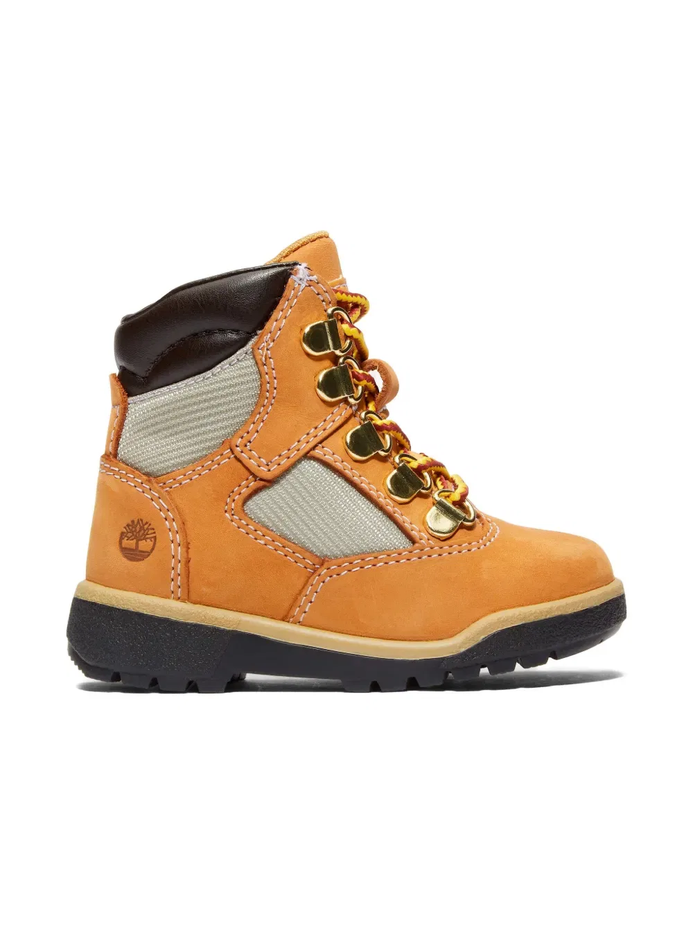 Кожаные полевые сапоги Timberland Kids, оранжевый