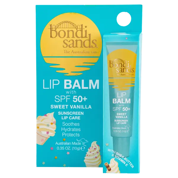 

Питательный бальзам для губ с spf50 сладкая ваниль, 10 г Bondi Sands