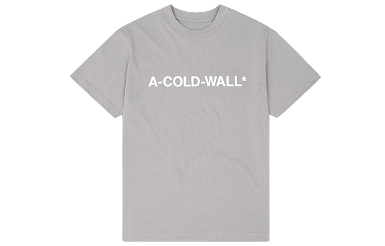 

Футболка унисекс светло-серая A-COLD-WALL*, светло-серый