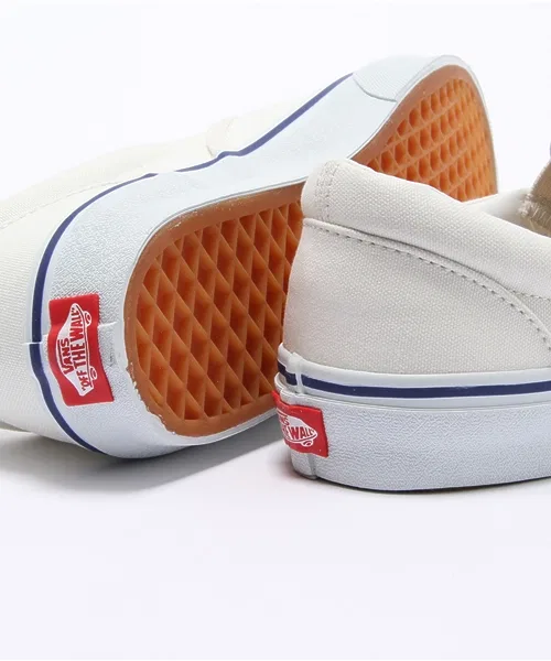Унисекс слипоны VANS SLIP ON из канваса NATURAL — фото 4