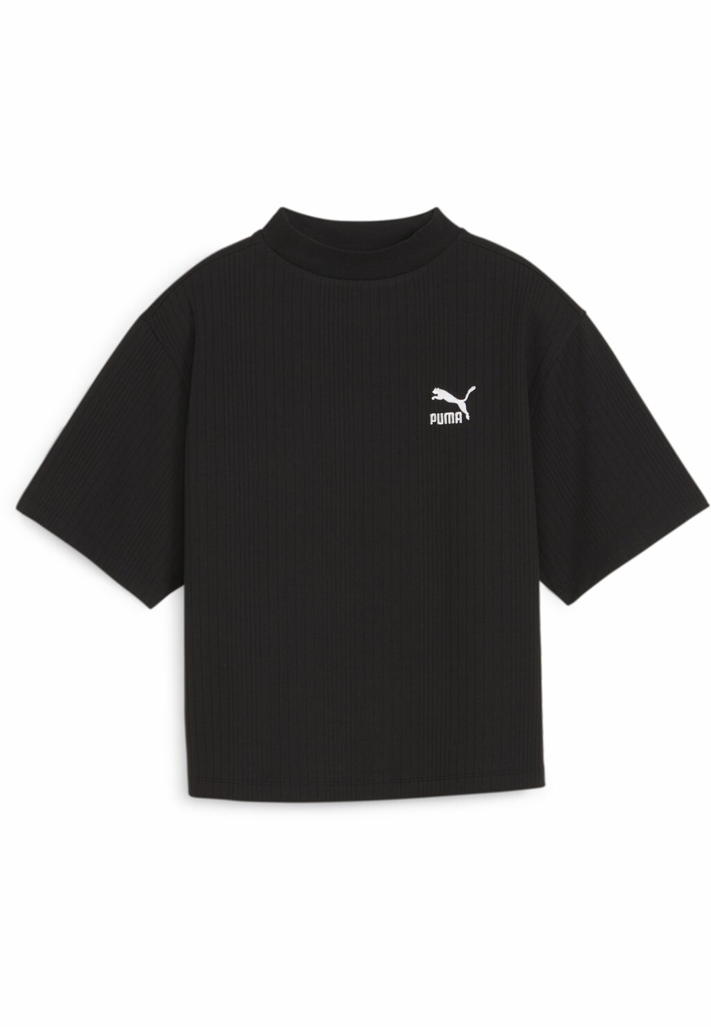 

Базовая футболка MOCK NECK Puma, черный