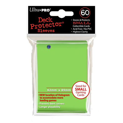 

Чехол для карточек Small Lime Green Deck Protector Sleeves Ultra Pro