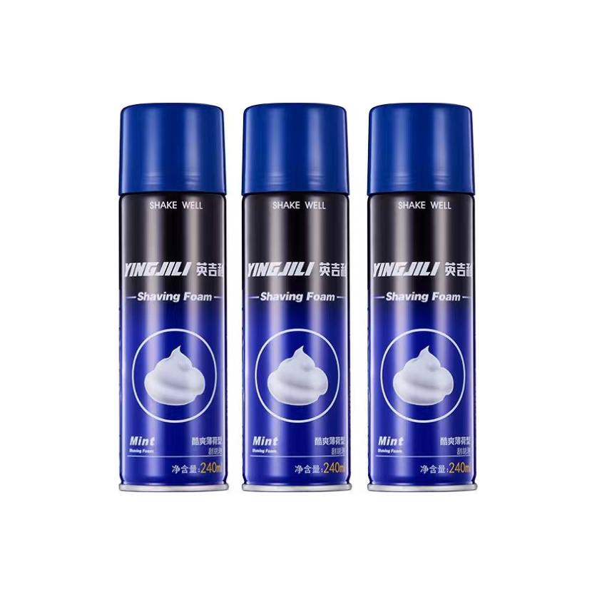 

Очищающая пенка для бритья освежающая 240 мл English